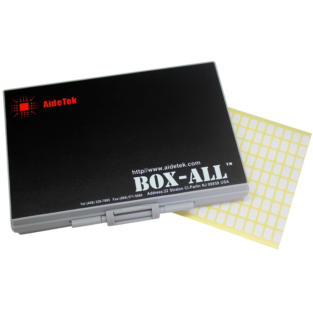 Two SMD SMT Resistor Capacitor 1206 0805 0603 Box Organizer Craft Beads Storage 144 Compartments for each box