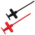 AideTek Test Clip Set Insulation Piercing red Black Banana Leads