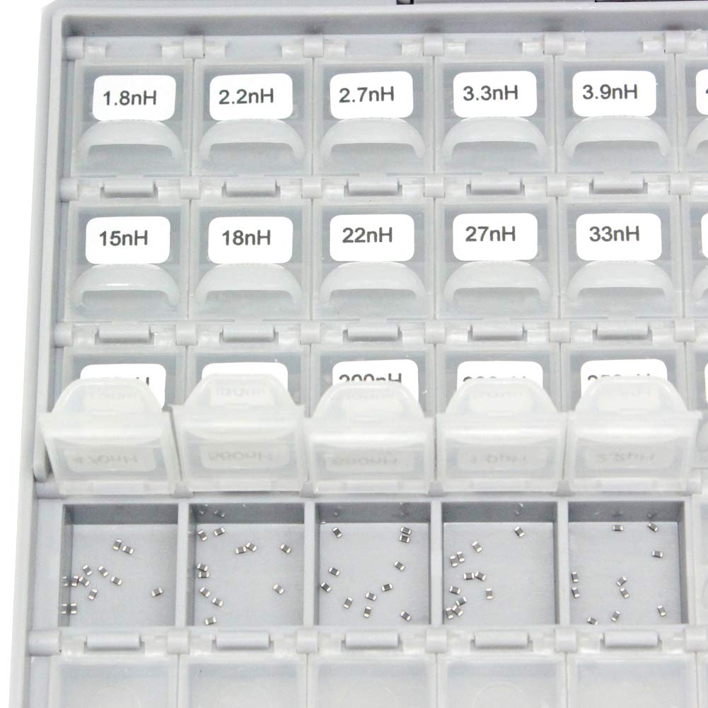 AideTek SMT SMD Sample Chip Assorted Capacitor Kit distributed in Box-All