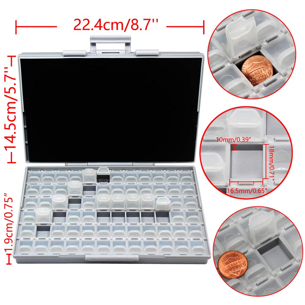 AideTek BOX-ALL Component Organizer for Peak Workbench Efficiency
