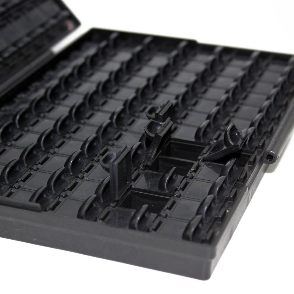 AideTek BOXALL144 ESD safe SMD resistor IC chips Organizer w/144 bins antistatics
