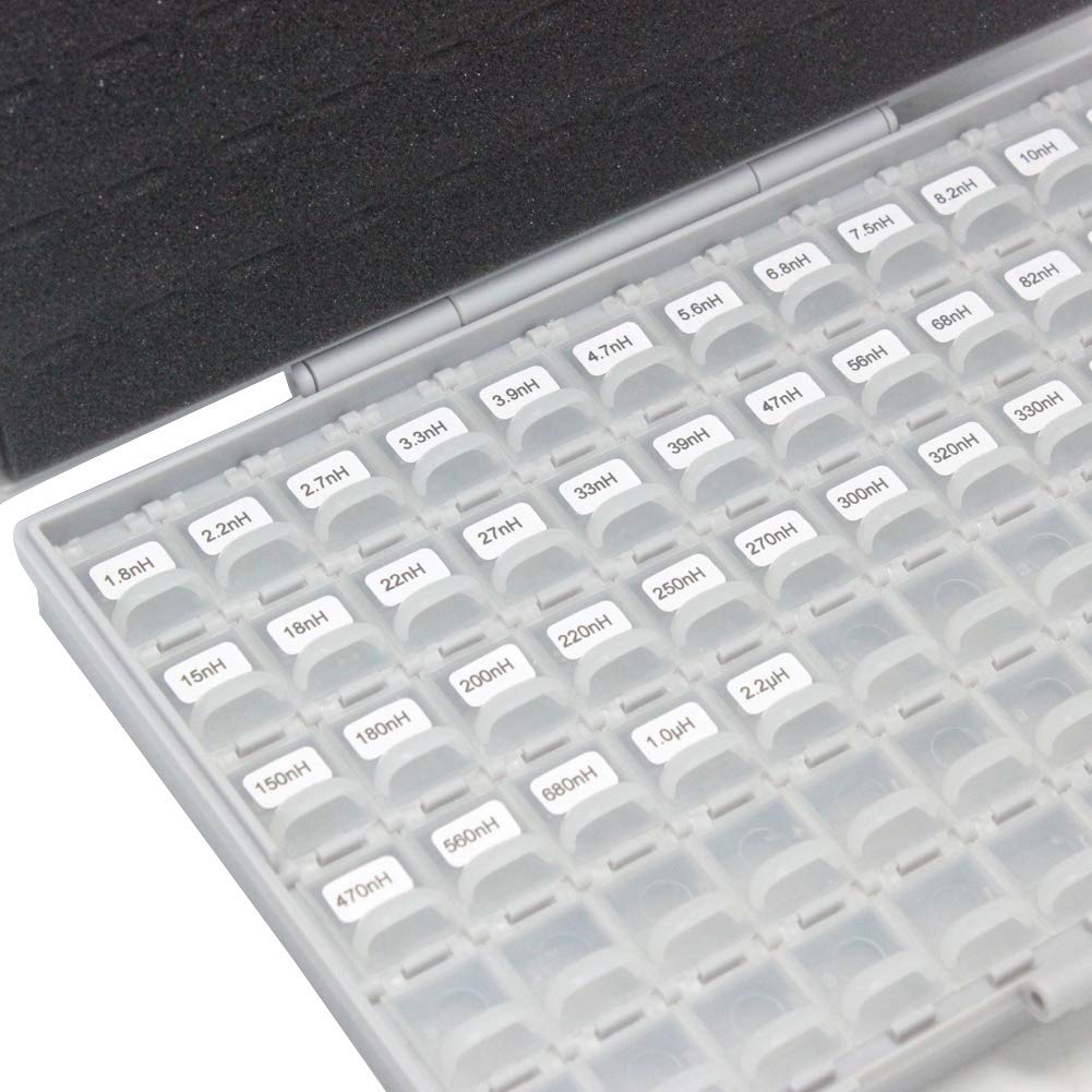 AideTek SMT SMD Sample Chip Assorted Capacitor Kit distributed in Box-All