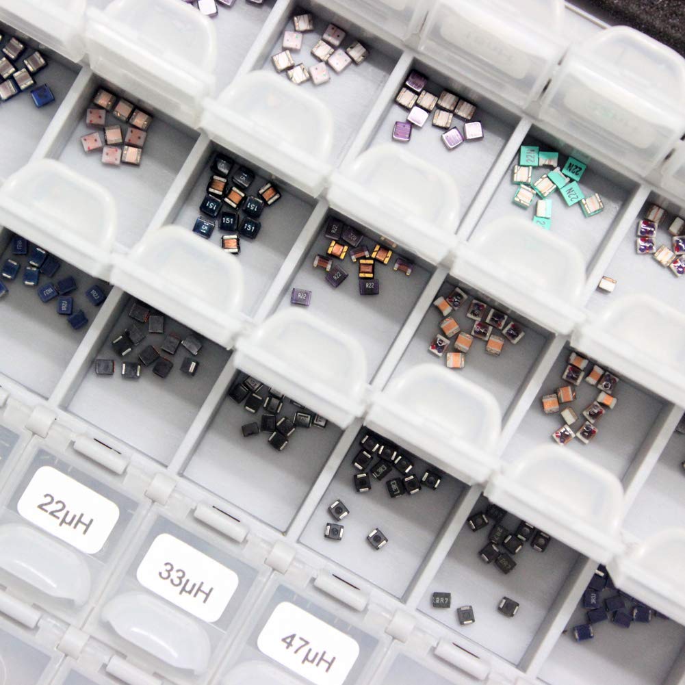 AideTek SMT SMD Sample Chip Assorted Capacitor Kit distributed in Box-All