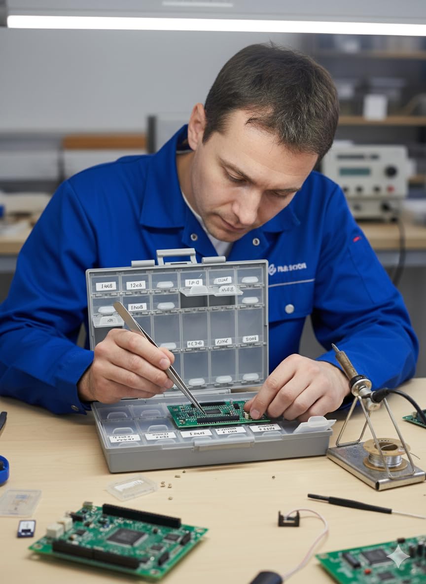AideTek BOX-ALL Component Organizer for Peak Workbench Efficiency