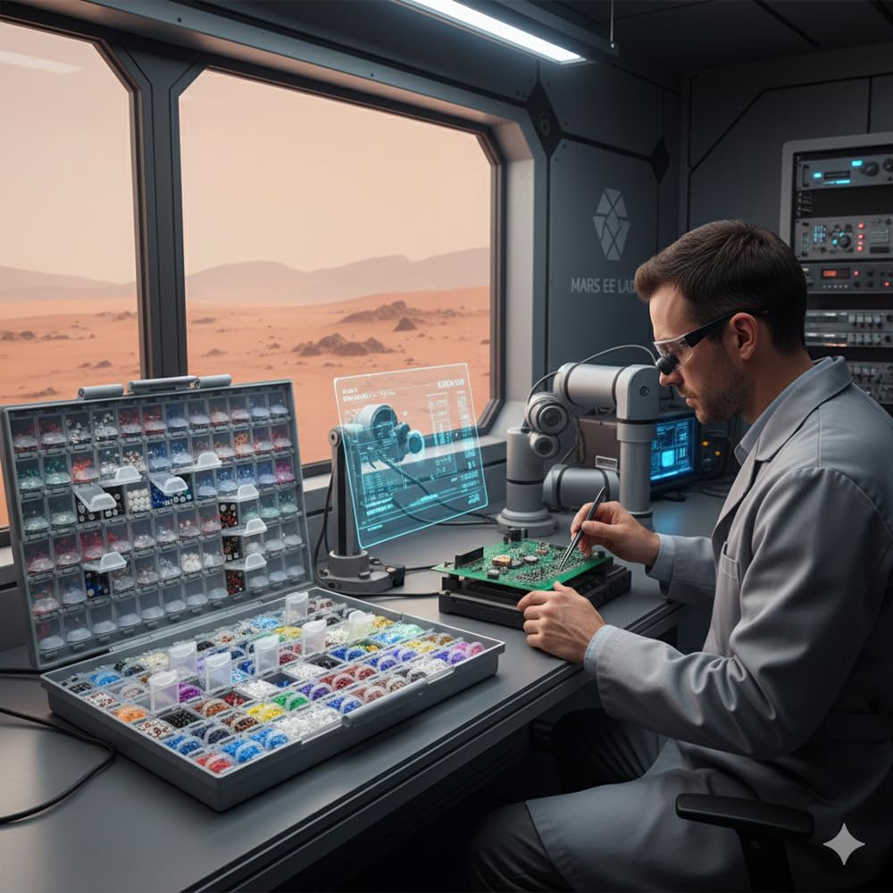 AideTek BOX-ALL Component Organizer for Peak Workbench Efficiency