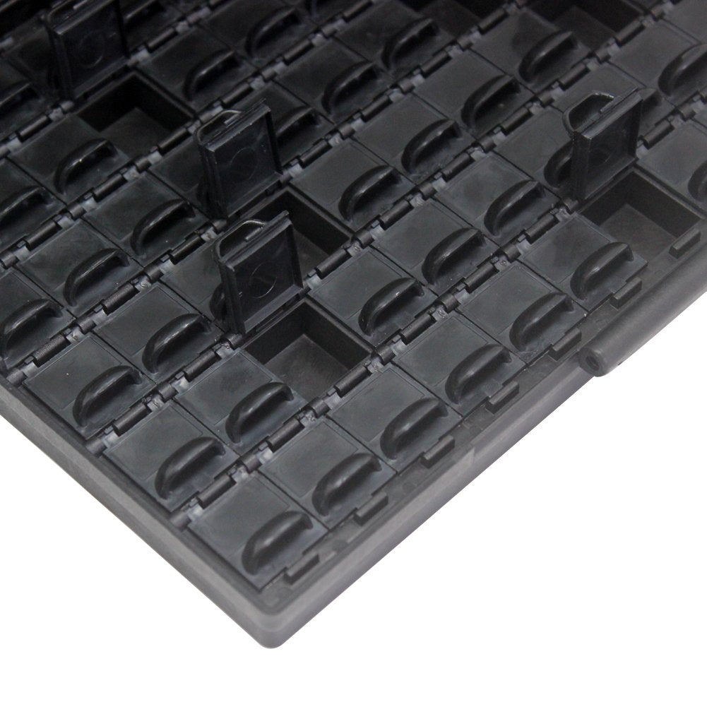 2 AideTek BOXALL144 ESD Safe SMD IC Chips Organizer Anti-Statics Enclosure