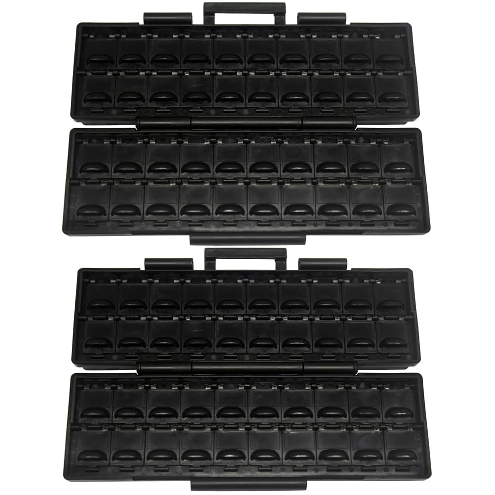 AideTek Anti-static Parts Container Compartment SMD Organizer Box Electrostatic Discharge Box