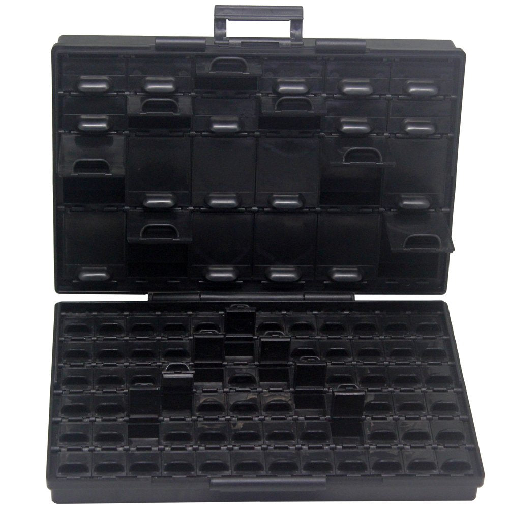 AideTek Anti-static Parts Container Compartment SMD Organizer Box Electrostatic Discharge Box