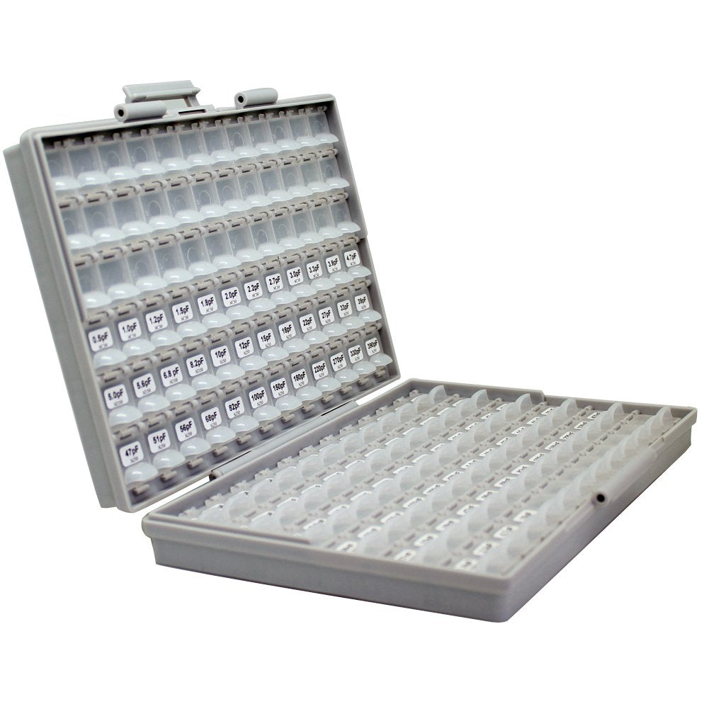 AideTek SMT SMD Sample Chip Assorted Capacitor Kit distributed in Box-All