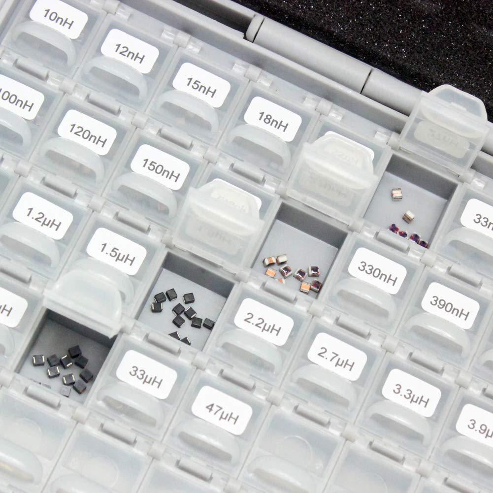 AideTek SMT SMD Sample Chip Assorted Capacitor Kit distributed in Box-All