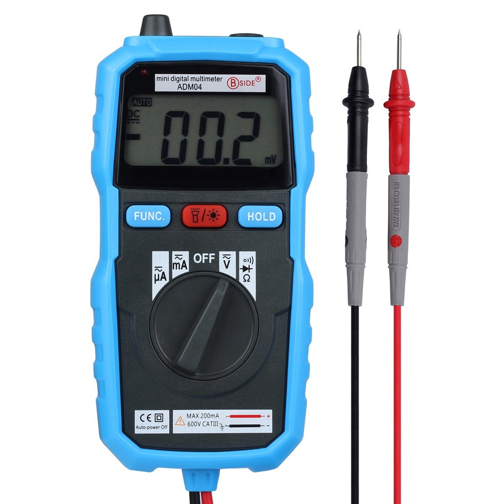 Bside Auto Range Digital Multimeter with Backlight Display and HZ Measurement
