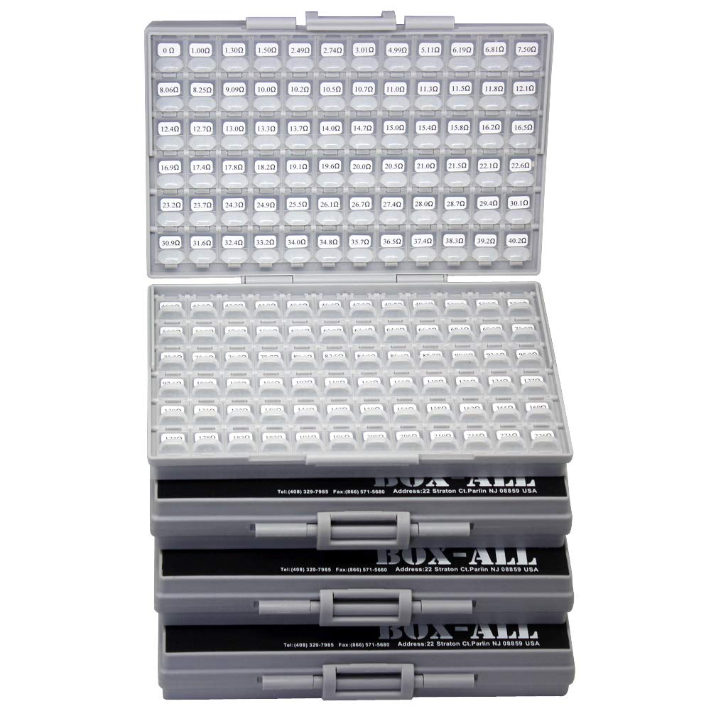 AideTek Sample Resistor Kit Distributed in Box-Al