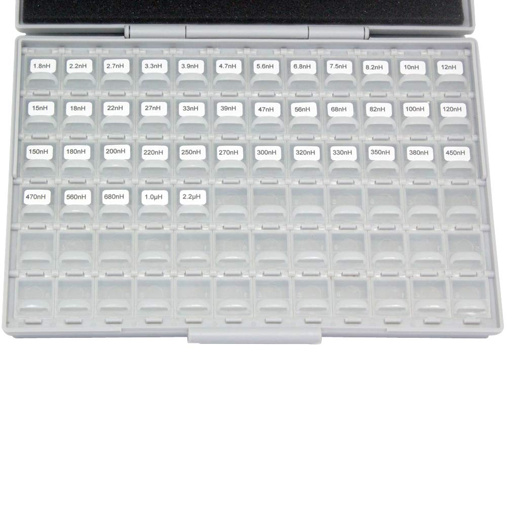 AideTek SMT SMD Sample Chip Assorted Capacitor Kit distributed in Box-All