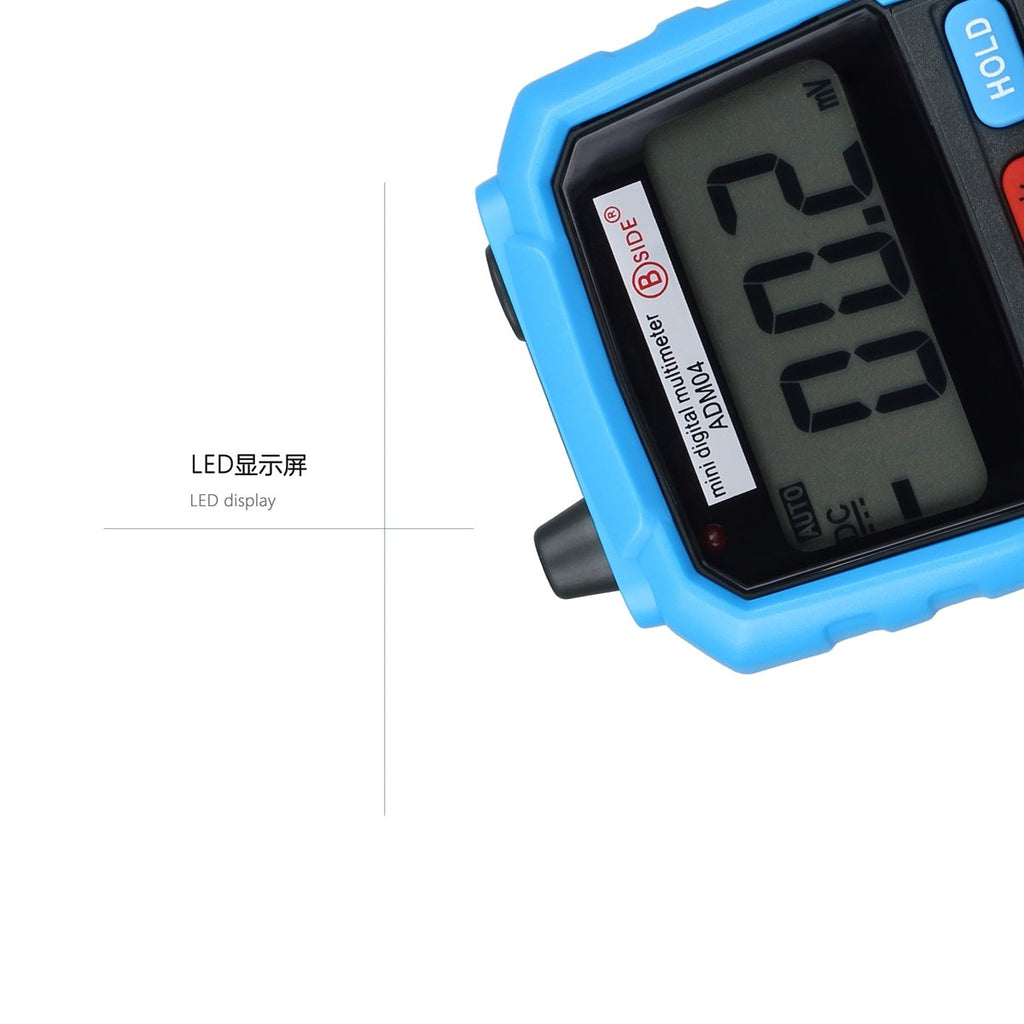 Bside Auto Range Digital Multimeter with Backlight Display and HZ Measurement