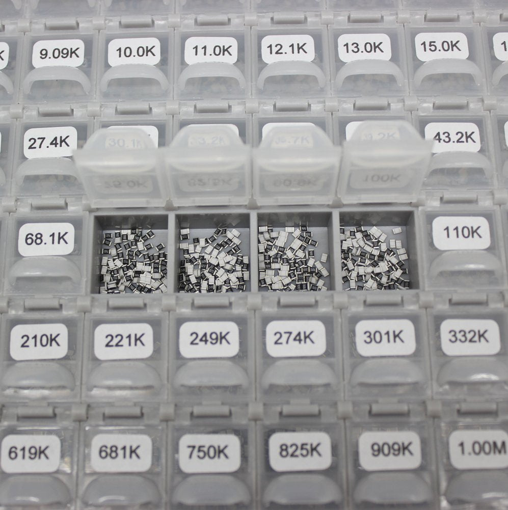 AideTek Sample Resistor Kit Distributed in Box-Al