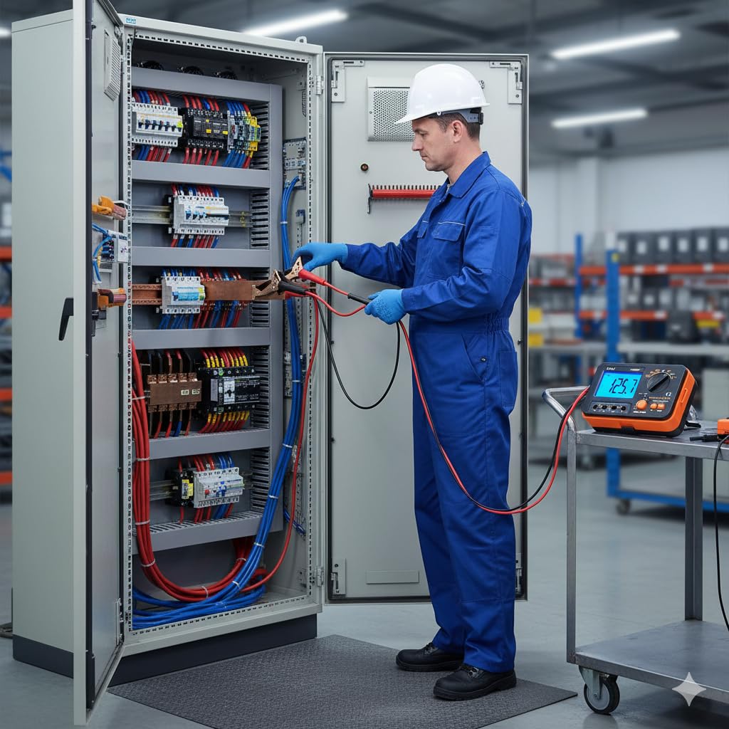 AideTek VC60B+ Insulation Tester Megohmmeter Meter 0.1MΩ-2000MΩ 250V/500V/1000V AC/DC Voltage Test with Calibration Certificate
