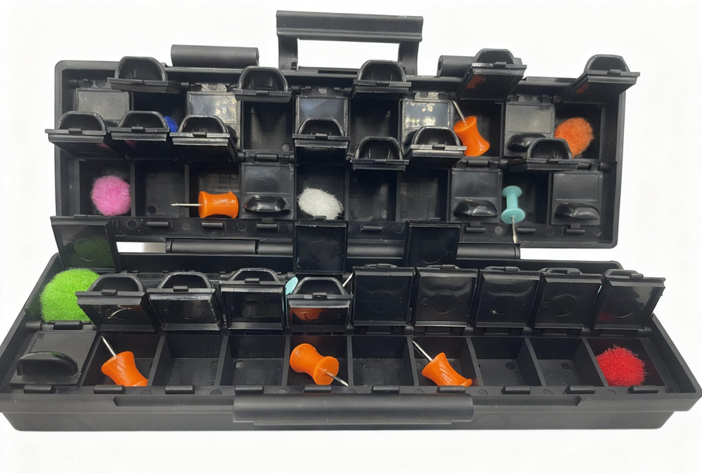 AideTek BOXALL40AS ESD safe SMD parts box w/40 bins anti-statics Box Organizer