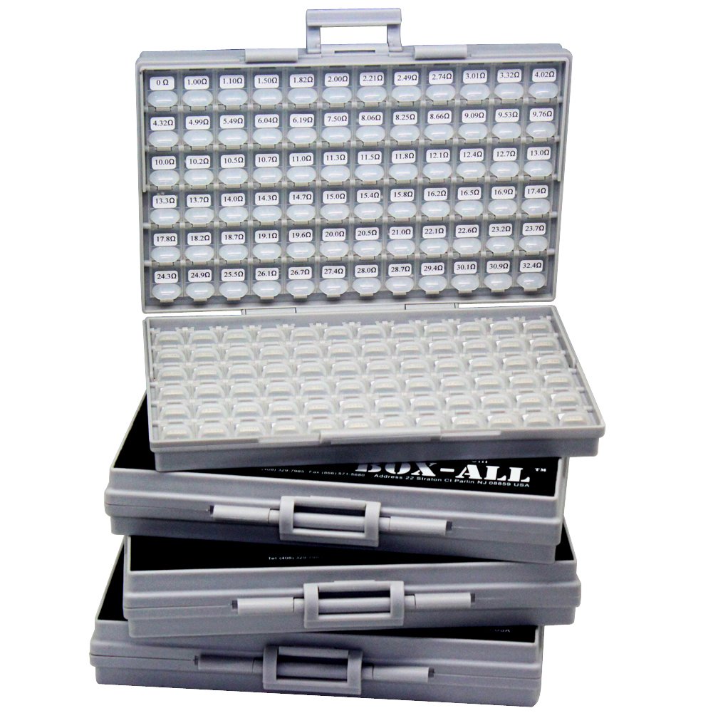 AideTek Sample Resistor Kit Distributed in Box-Al