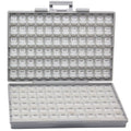 AideTek 0402 Size Surface Mount Resistor 144 Values, 100pc/value 1% Sample Resistor Kit Distributed in Box-All Enclosure E96 Serial 0ohm to 1mohm Designer Kit