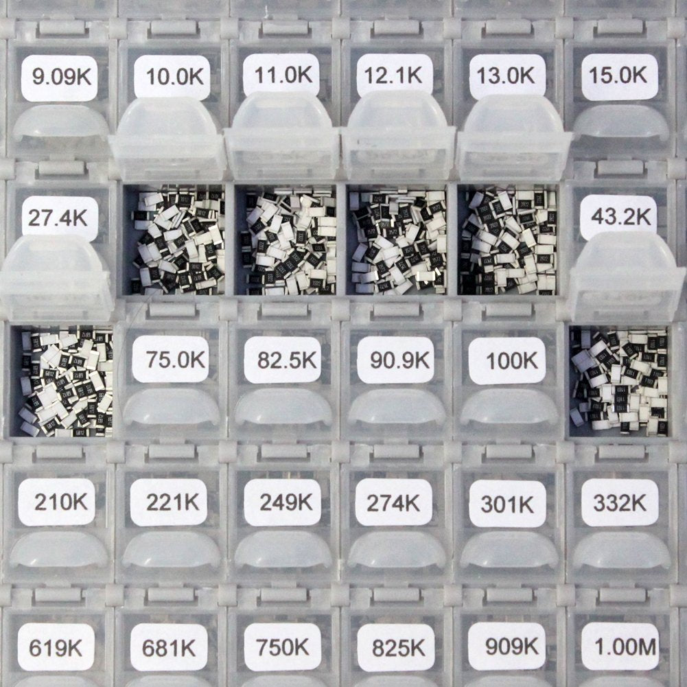 AideTek Sample Resistor Kit Distributed in Box-Al