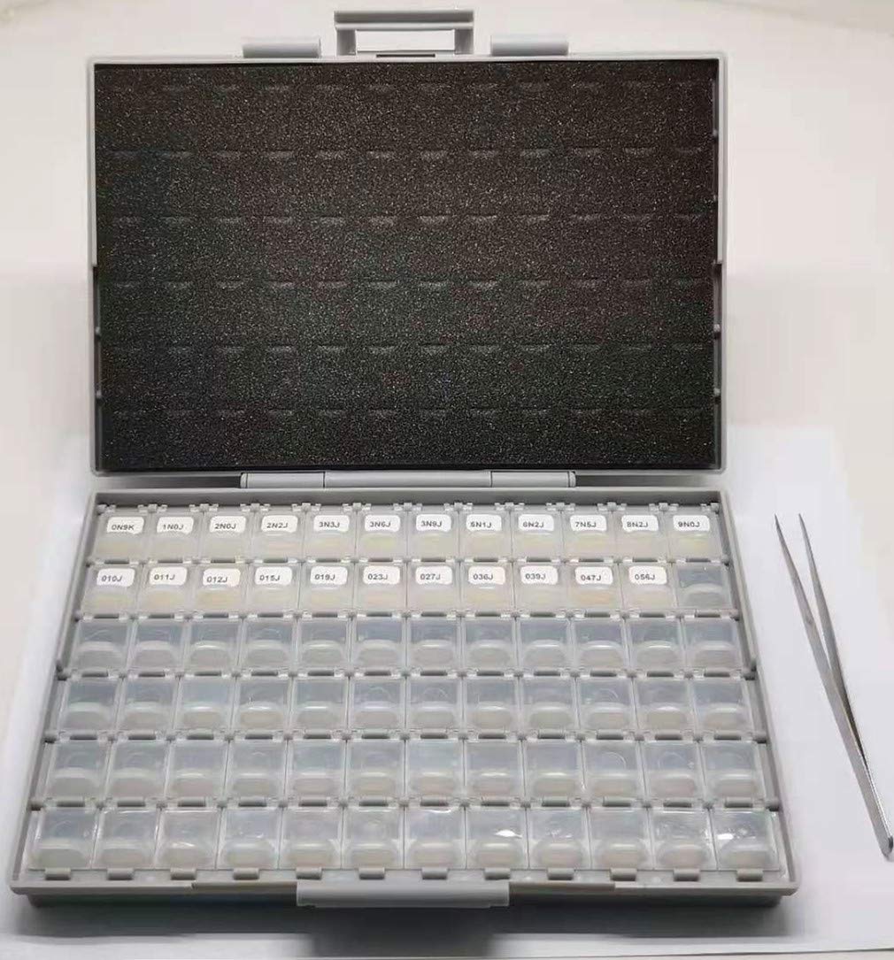 AideTek SMT SMD Sample Chip Assorted Capacitor Kit distributed in Box-All