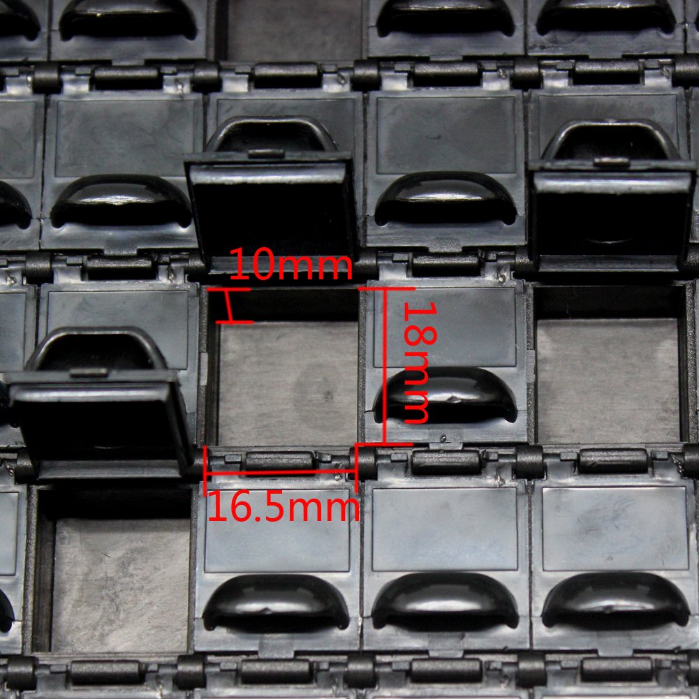 AideTek BOXALL144 ESD safe SMD resistor IC chips Organizer w/144 bins antistatics