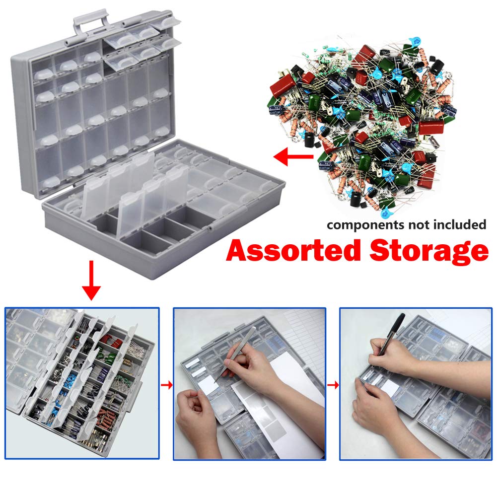 AideTek BOX-ALL Component Organizer for Peak Workbench Efficiency