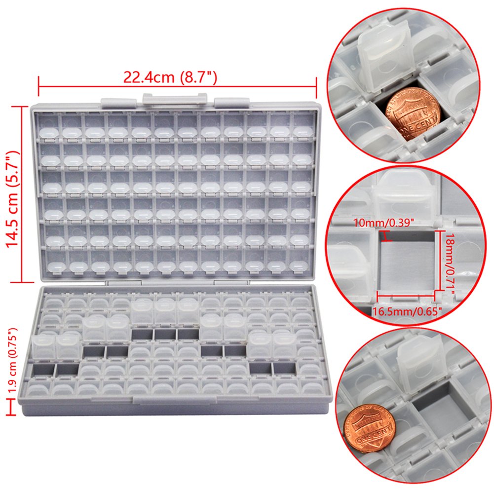 AideTek BOX-ALL Component Organizer for Peak Workbench Efficiency