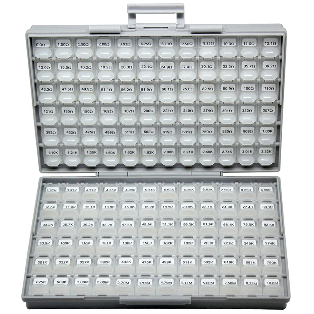 AideTek Sample Resistor Kit Distributed in Box-Al
