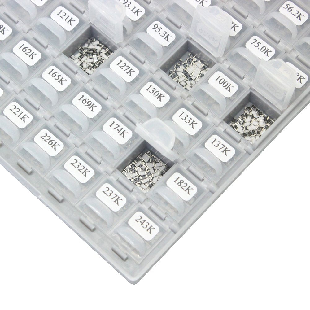 AideTek Sample Resistor Kit Distributed in Box-Al
