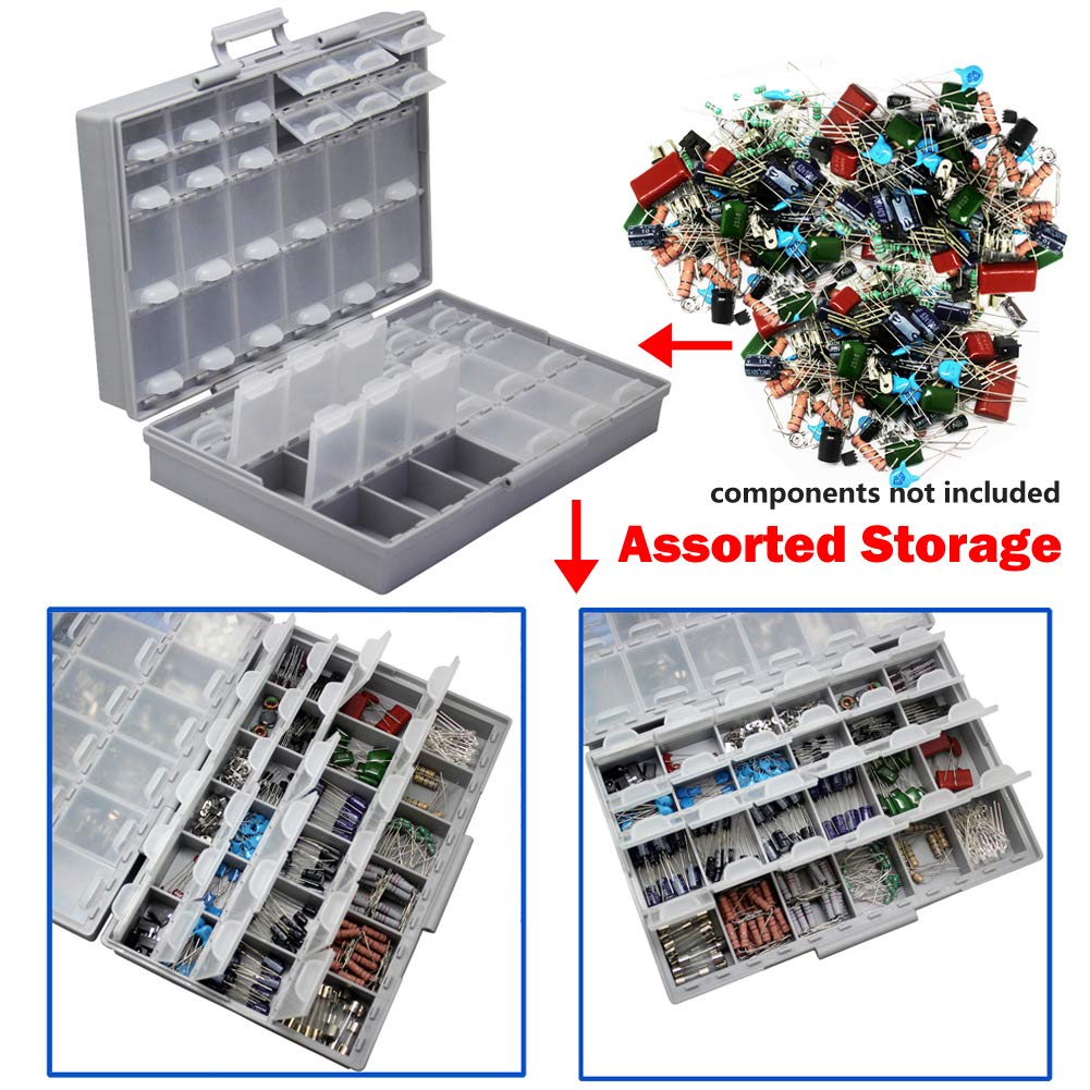 AideTek BOX-ALL Component Organizer for Peak Workbench Efficiency