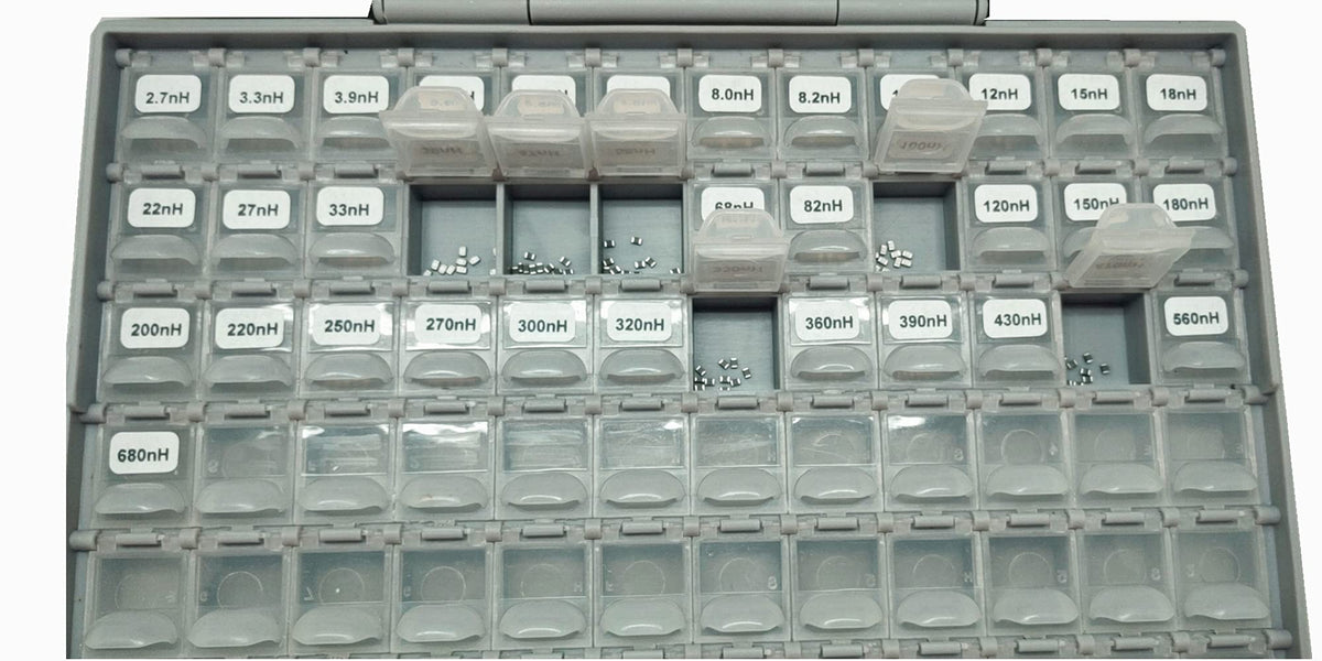 AideTek SMT SMD Sample Chip Assorted Capacitor Kit distributed in Box-All
