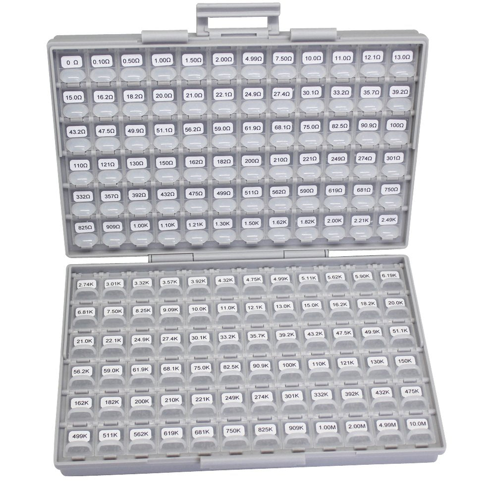 AideTek Sample Resistor Kit Distributed in Box-Al
