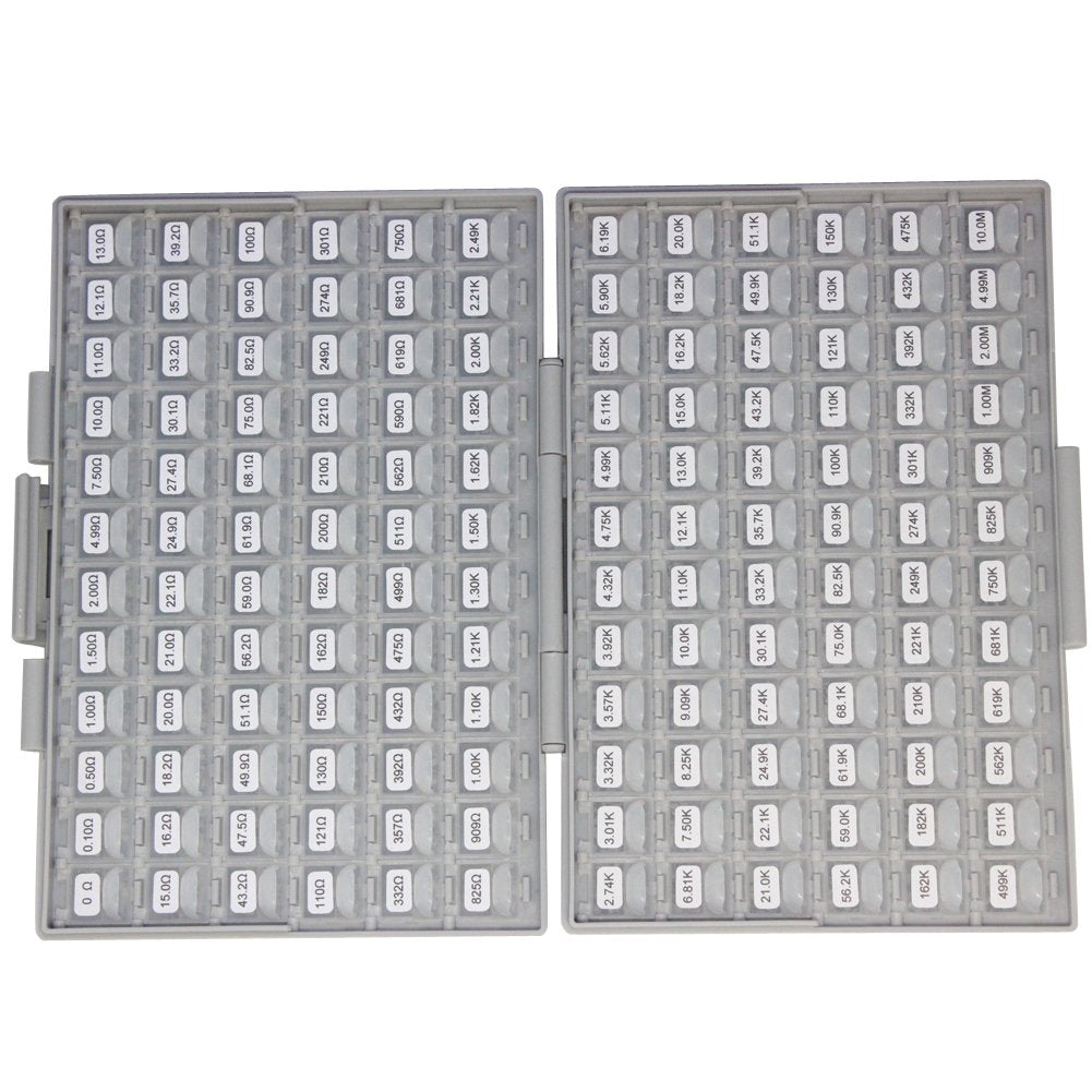 AideTek Sample Resistor Kit Distributed in Box-Al