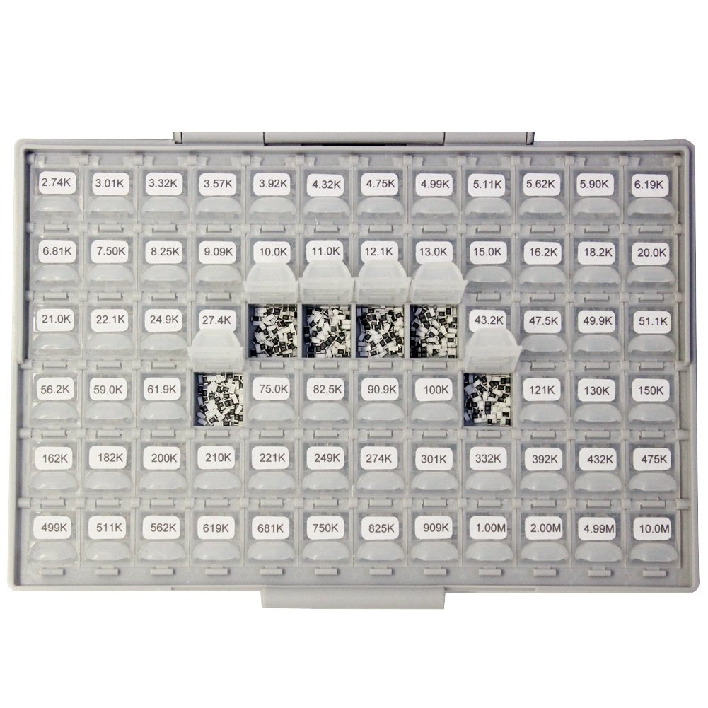 AideTek Sample Resistor Kit Distributed in Box-Al