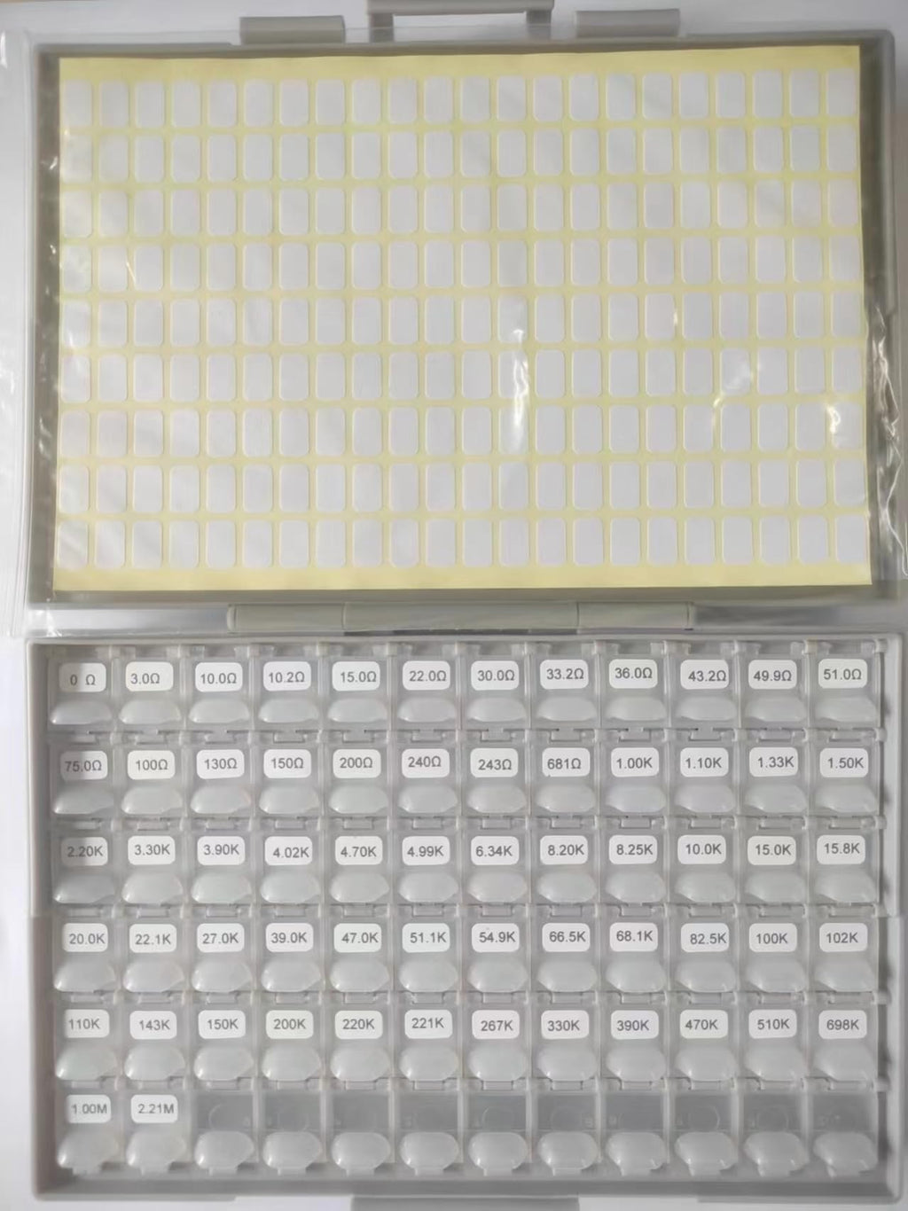 AideTek Sample Resistor Kit Distributed in Box-Al