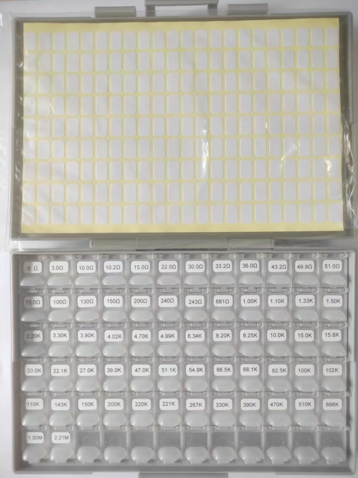 AideTek Sample Resistor Kit Distributed in Box-Al
