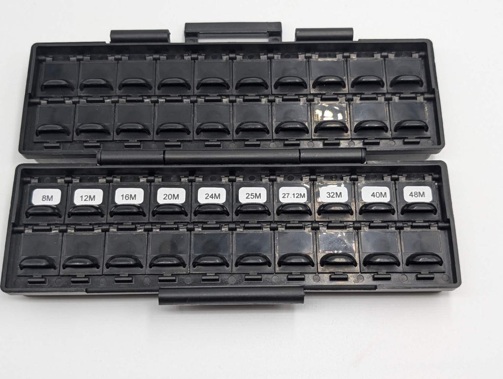 AideTek SMD 3225 quartz Crystal Oscillator Assorted Kit CO-10 8Mhz to 48Mhz 27.12MHz 12pf