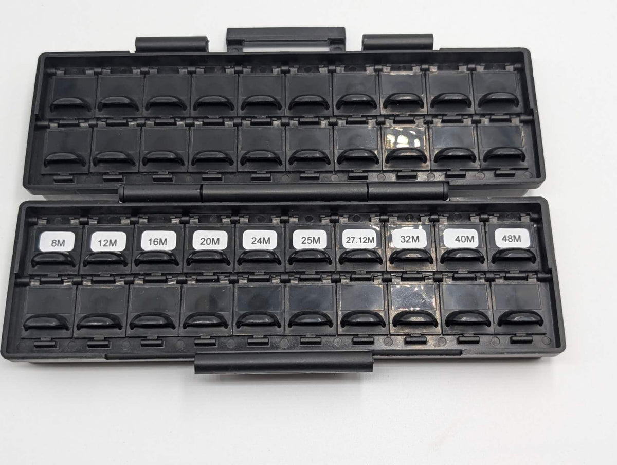 AideTek SMD 3225 quartz Crystal Oscillator Assorted Kit CO-10 8Mhz to 48Mhz 27.12MHz 12pf