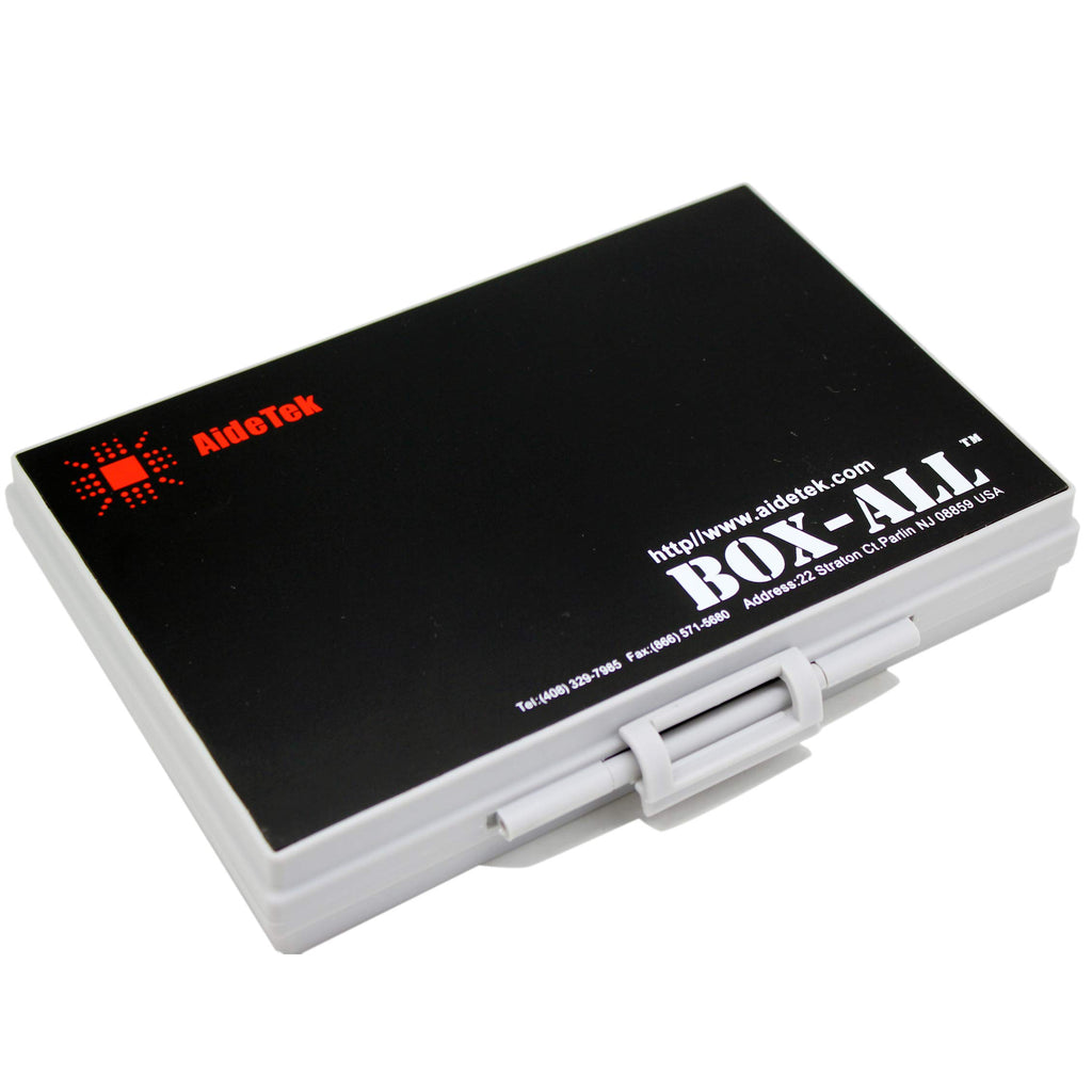 3 units AideTek BOXALL48AS BOXALL144 Compartment SMD Organizer Box SMD SMT Parts Organizer Surface Mount Box